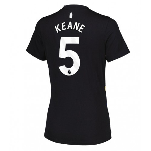 Everton Michael Keane #5 Terza Maglia Femmina 2025-26 Manica Corta